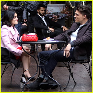 Lucy Hale & Zane Holtz Go On Lunch Date For 'Katy Keene' After New Casting Announced