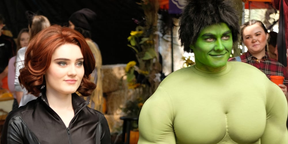 Meg Donnelly Is Black Widow On Tonight’s Halloween Themed ‘American Housewife’ – See The Pics!