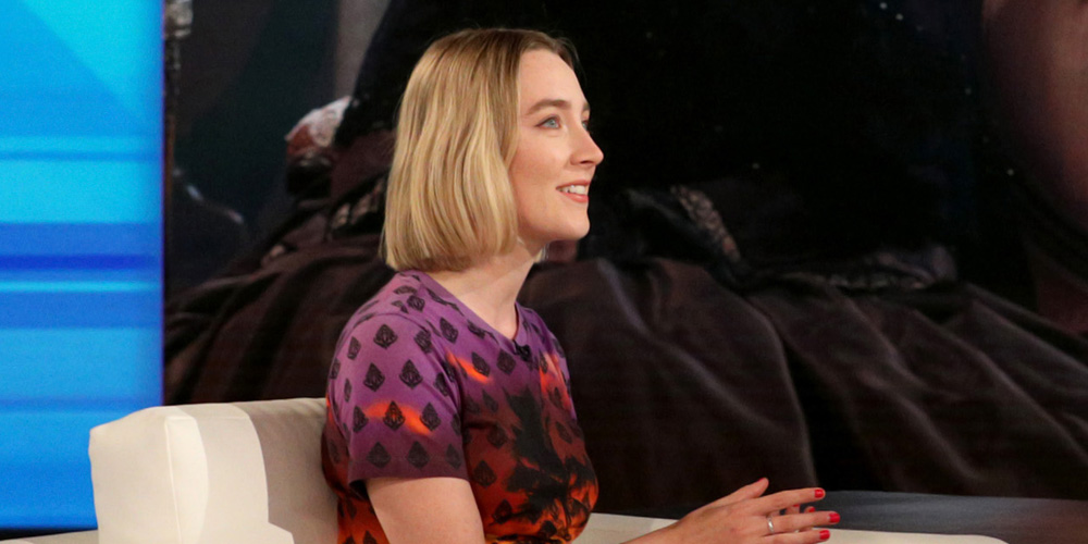 Saoirse Ronan Gets Two Big Scares During Her ‘Ellen Show’ Appearance ...