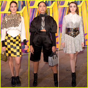 Shailene Woodley, Naomi Scott, & Maisie Williams Step Out for Louis Vuitton Reopening in London