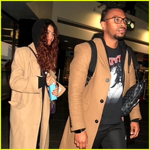 Zendaya Goes For Comfort While Catching A Flight Out of Los Angeles