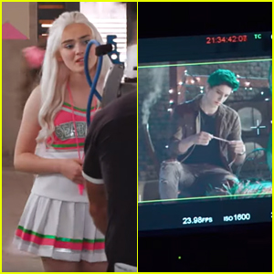 Milo Manheim & Meg Donnelly Debut First Look Footage From 'Zombies 2'!