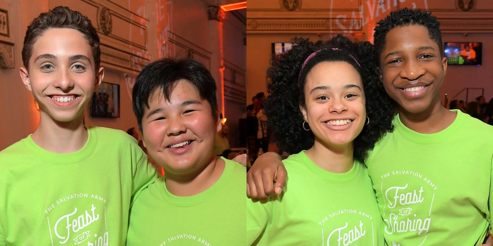 ‘All That’ Cast Volunteer at Feast of Sharing Thanksgiving Event