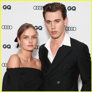 Austin Butler is Joined by 'Elvis' Co-Star Olivia DeJonge at GQ Men of the Year Awards 2019