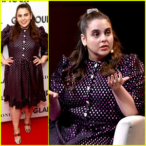 Beanie Feldstein Participates in a Leading Ladies Panel for 'Glamour'