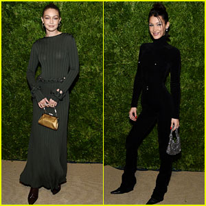 It's a Sisters Night Out for Gigi & Bella Hadid at a Big Fashion Event!