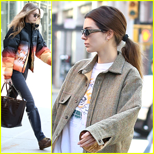 Gigi Hadid & Kendall Jenner Escape NYC For a Road Trip Together