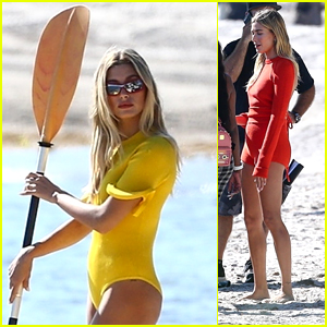 Hailey Bieber Has Fun in the Sun For Beach Photo Shoot in Miami