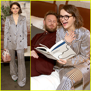 Joey King Steps Out For Bobby Berk's Furniture Collection Launch in LA