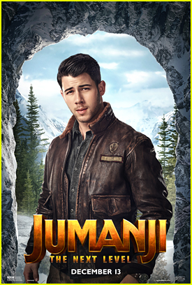 Nick Jonas Looks Sharp In New 'Jumanji: The Next Level' Poster