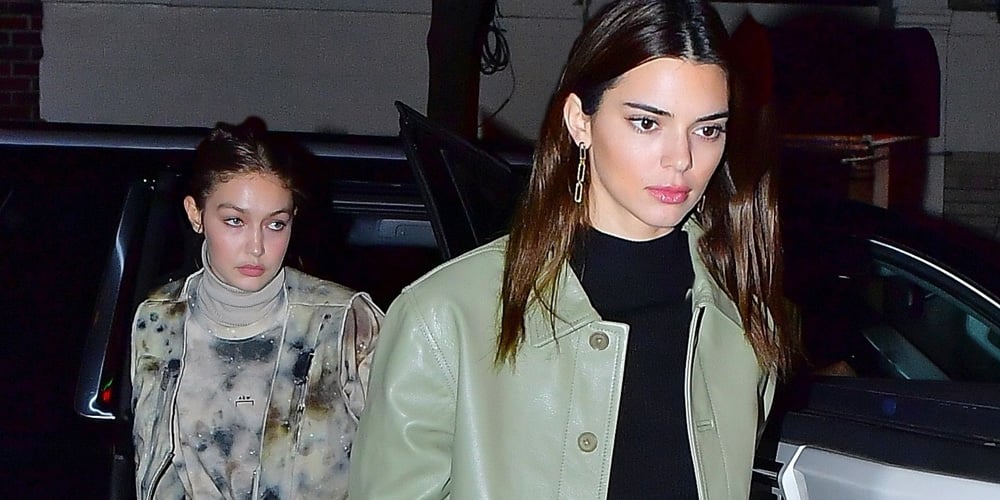 Gigi Hadid & Kendall Jenner Reunite For Dinner Out in NYC | Gigi Hadid ...