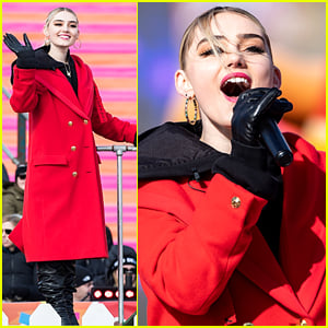 Meg Donnelly Puts On Amazing Performance For 100th Thanksgiving Day Parade in Philadelphia!