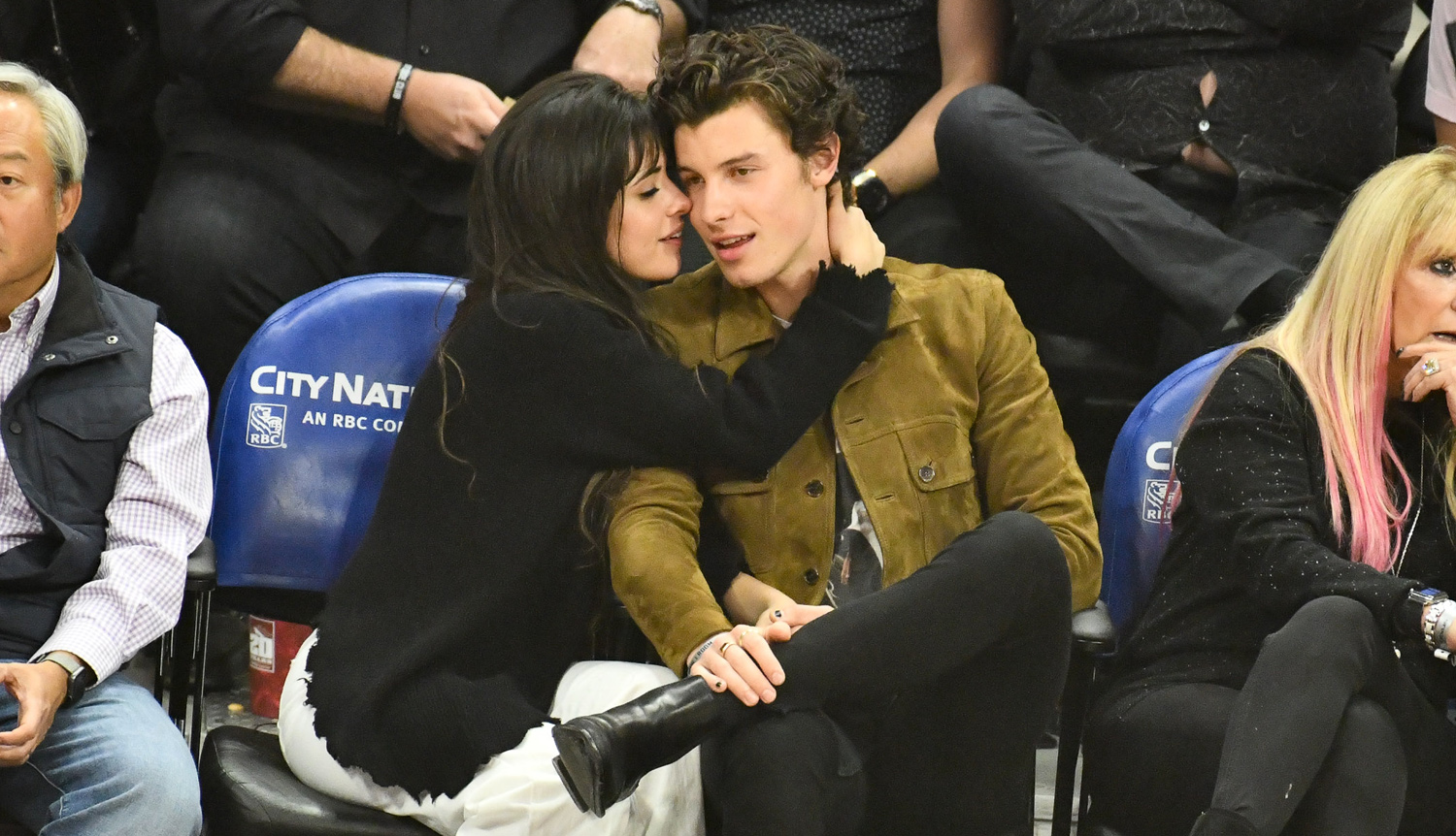 Shawn Mendes & Camila Cabello Have Date Night at Clippers Game After Julia Michaels’ Birthday Party