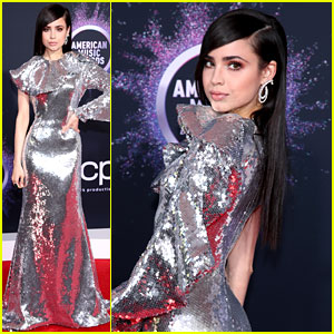 Sofia Carson Kicks Off AMAs 2019 Red Carpet!