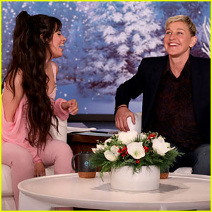 Camila Cabello Talks About Crushing on Shawn Mendes on 'Ellen' (Video)