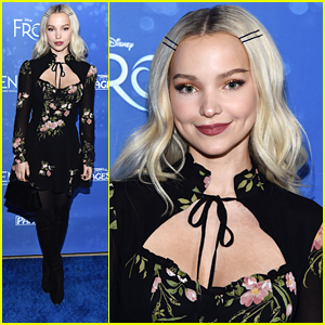 Dove Cameron Thaws Our Frozen Heart With Her Sweet Look at the 'Frozen' Musical Opening Night in LA