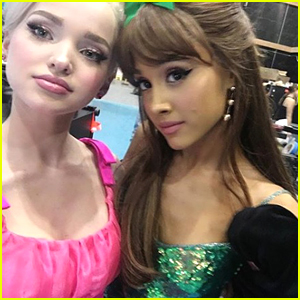 Dove Cameron Is Sharing All About This Sweet Photobomb In Her Pic with Ariana Grande