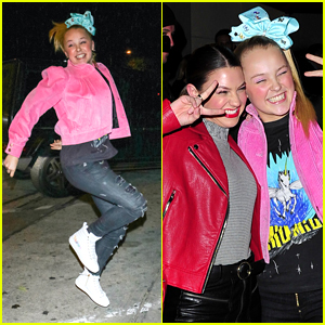 JoJo Siwa Breaks Out Into Dance After Dining Out With BFF Beth Ann Robinson