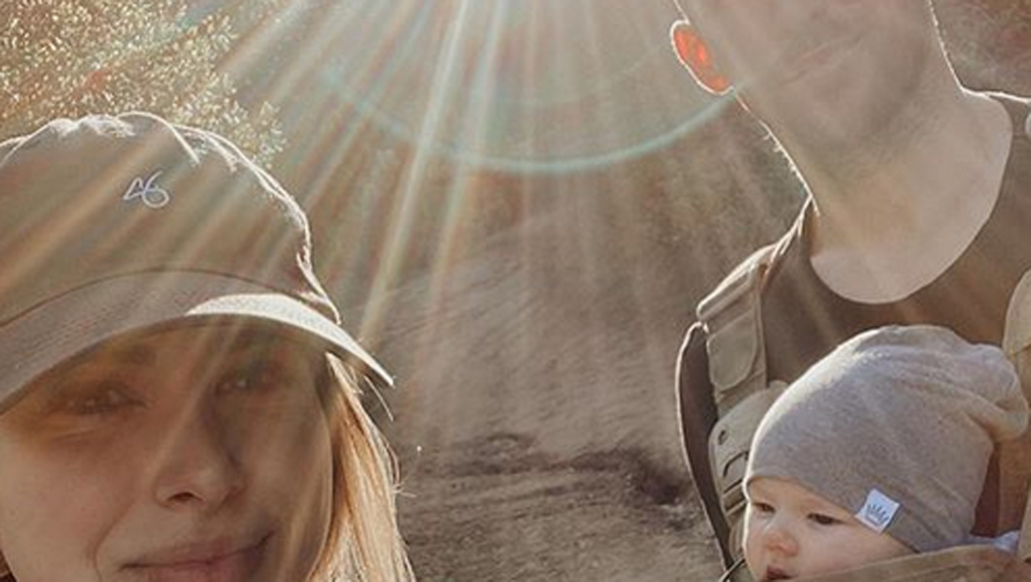 Daniella Monet Takes Son Gio on First Family Hike!