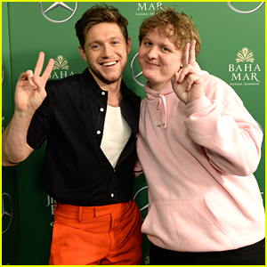 Niall Horan & Lewis Capaldi Ham It Up Backstage at Z100's Jingle Ball 2019
