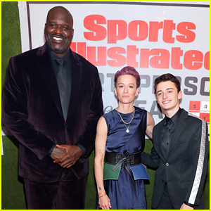 Noah Schnapp Meets Shaquille O'Neal at Sports Illustrated's Sportsperson of the Year Event