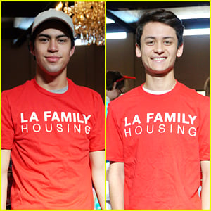 Party of Five's Niko Guardado & Tenzing Norgay Trainor Celebrate Holidays with LA Family Housing