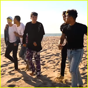 In Real Life Head To The Beach In Their New 'California Christmas' Music Video - Watch!