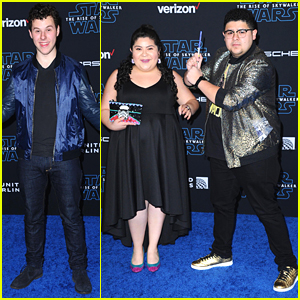 Rico Rodriguez Brings Mini Lightsaber to 'Star Wars: The Rise of Skywalker' Premiere