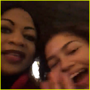 This Moment Between Zendaya & a Fan's Mom Is So Funny!