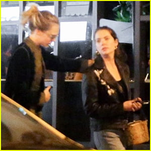 Ashley Benson Steps Out for Sushi Date in Rio with Cara Delevingne!