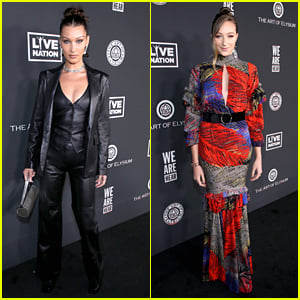 Bella Hadid, Ava Michelle & More Step Out For Art of Elysium Gala