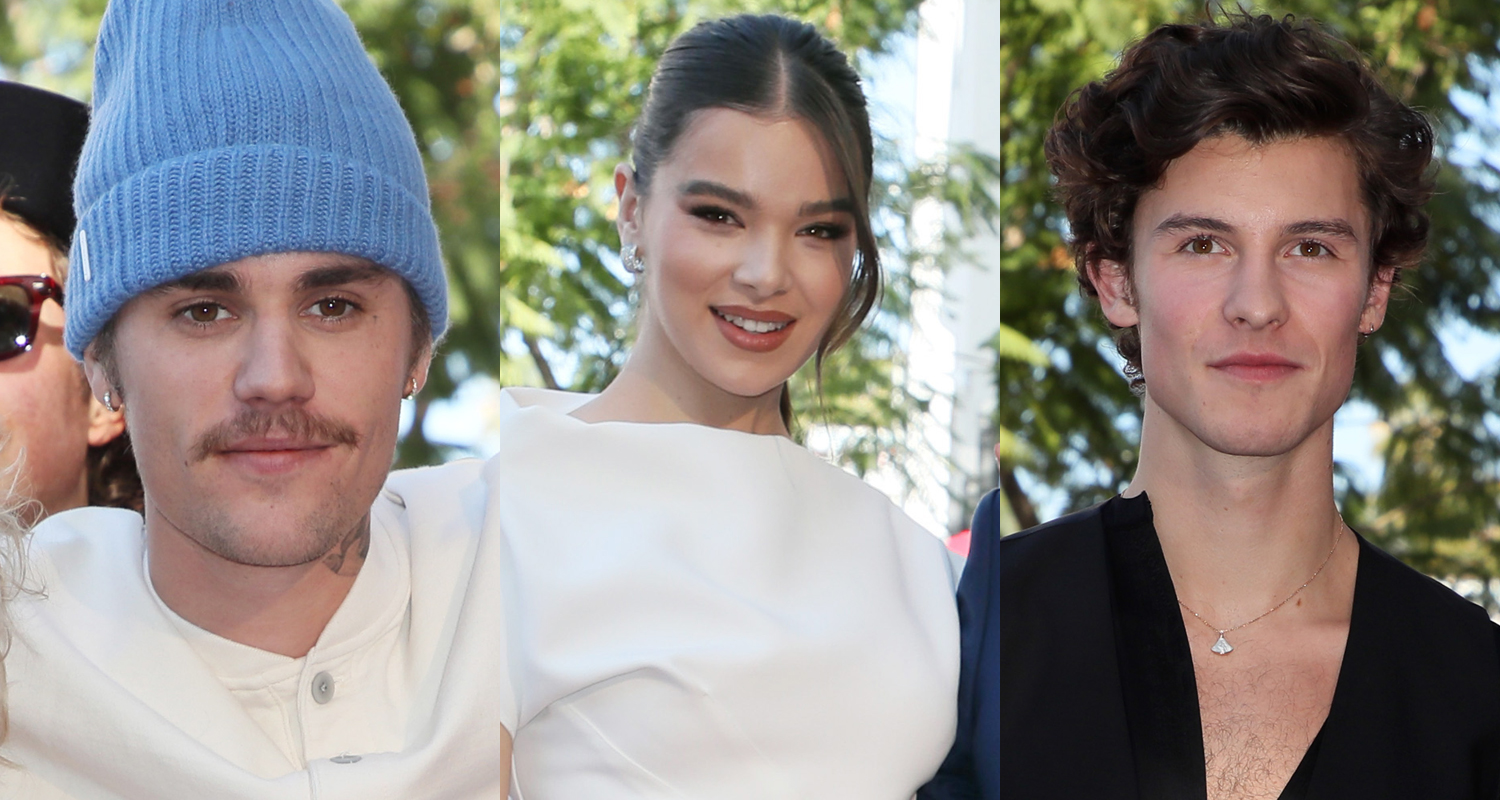 Justin Bieber Joins Hailee Steinfeld & Shawn Mendes at UMG’s Chief Lucian Grainge Walk of Fame Ceremony!