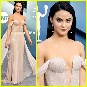 Camila Mendes's Moschino Dress at the Oscars Afterparty 2020