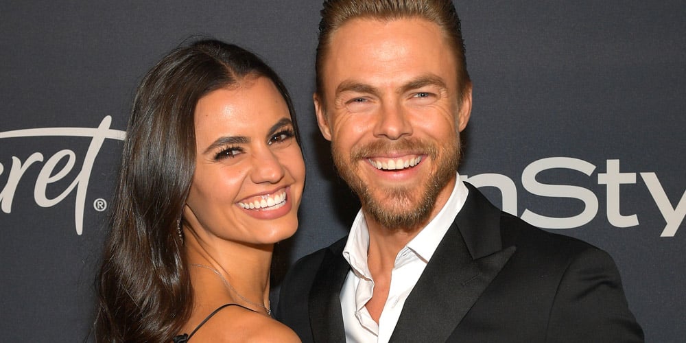 Hayley Erbert & Derek Hough Are All Loved Up at Golden Globes Parties