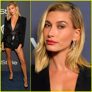 Hailey Bieber Looks Stunning at Golden Globes 2020 Party!
