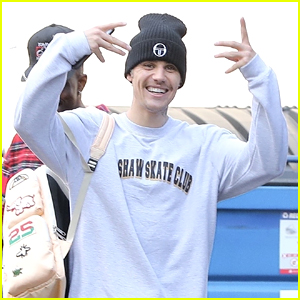 Justin Bieber Gets In Workout at Dogpound Gym Before Recording Studio Stop
