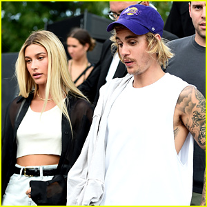 Justin Bieber & Wife Hailey Share a New Year's Eve Kiss!