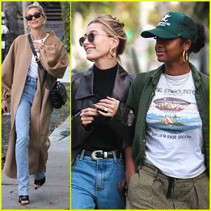 Hailey Bieber Is All Smiles While Running Errands in LA