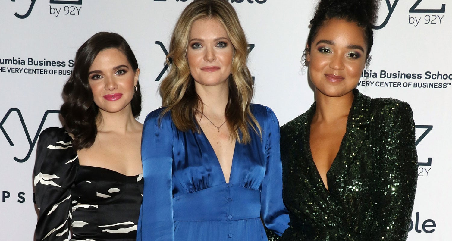 Katie Stevens Joins Meghann Fahy & Aisha Dee to Celebrate ‘The Bold Type’ Season 4