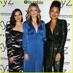 Katie Stevens Joins Meghann Fahy & Aisha Dee to Celebrate 'The Bold Type' Season 4