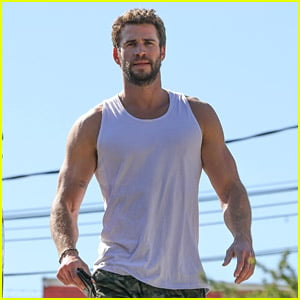 Liam Hemsworth Puts His Muscles On Display After Hitting the Gym!