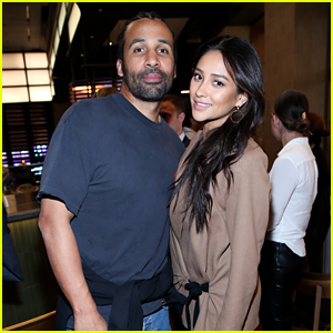 Shay Mitchell Couples Up with Matte Babel at Hulu Event in Vegas!