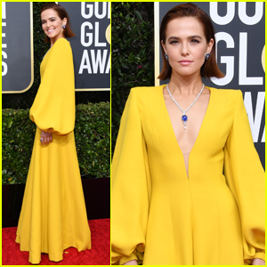 Zoey Deutch Brightens Up the Red Carpet at Golden Globes 2020!