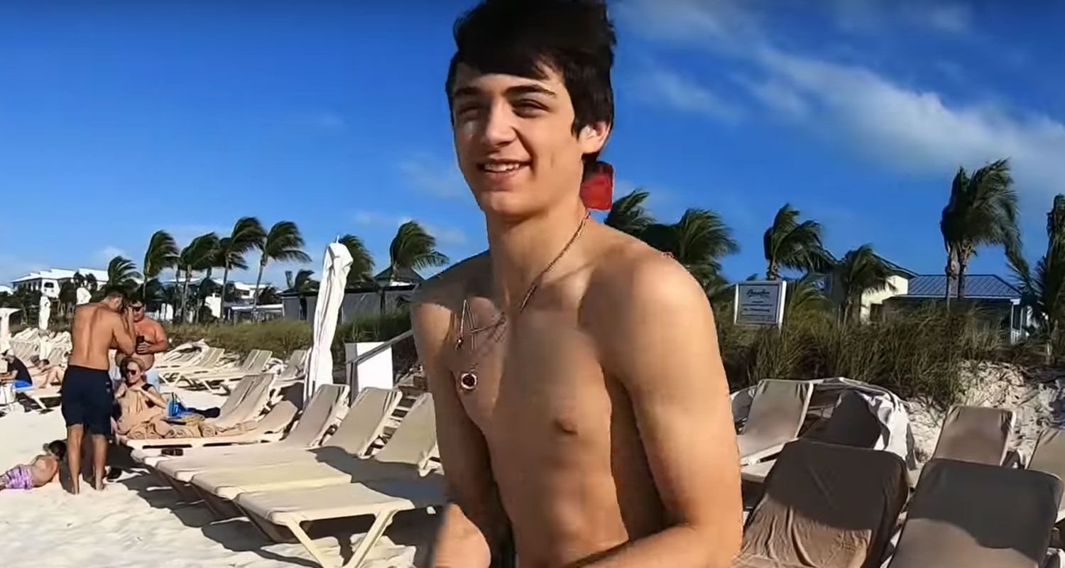 Asher Angel Shares Footage From His Turks & Caicos Trip!