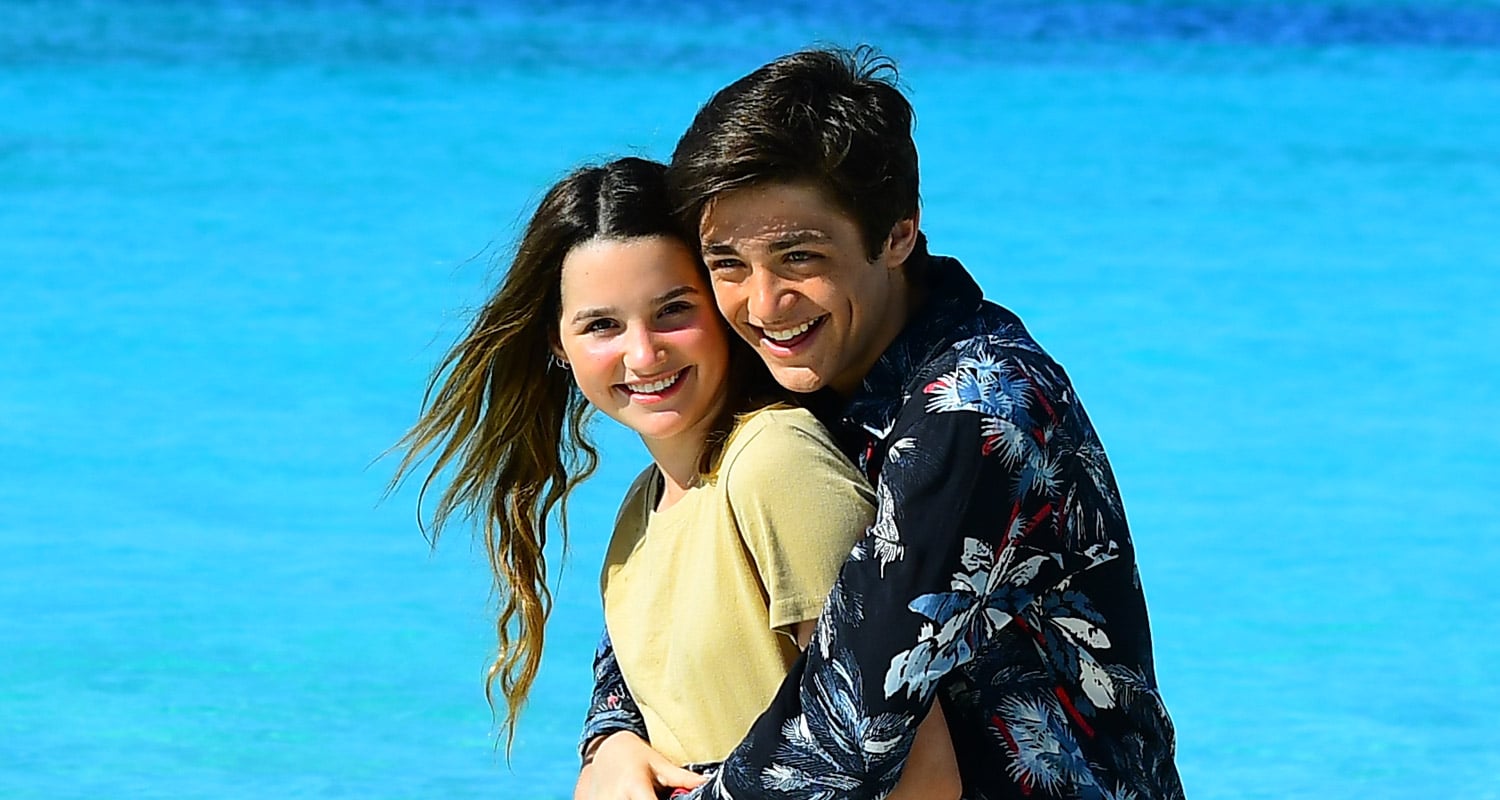 Asher Angel & Annie LeBlanc Looked So Cute On Their Anniversary Trip To Turks & Caicos!