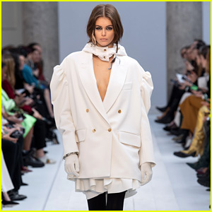 Kaia Gerber Turns Into Her 'Kind of Bride' at Max Mara Show
