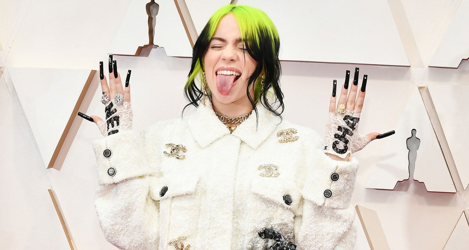 Billie Eilish Joins Brother Finneas at Oscars 2020