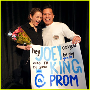 Joey King Receives First Prom-posal After Giving Inspiring Speech to Portola High Schoolers