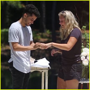 Jordan Fisher Shares Full Proposal Video to Fiancee Ellie Woods - Watch!