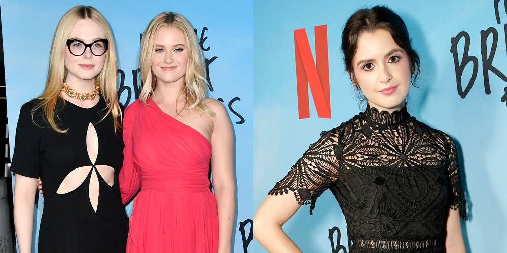 Laura Marano Joins Elle Fanning & Virginia Gardner at ‘All The Bright Places’ Premiere